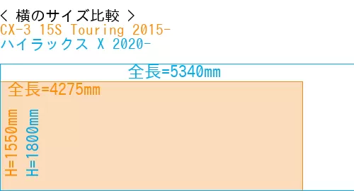 #CX-3 15S Touring 2015- + ハイラックス X 2020-